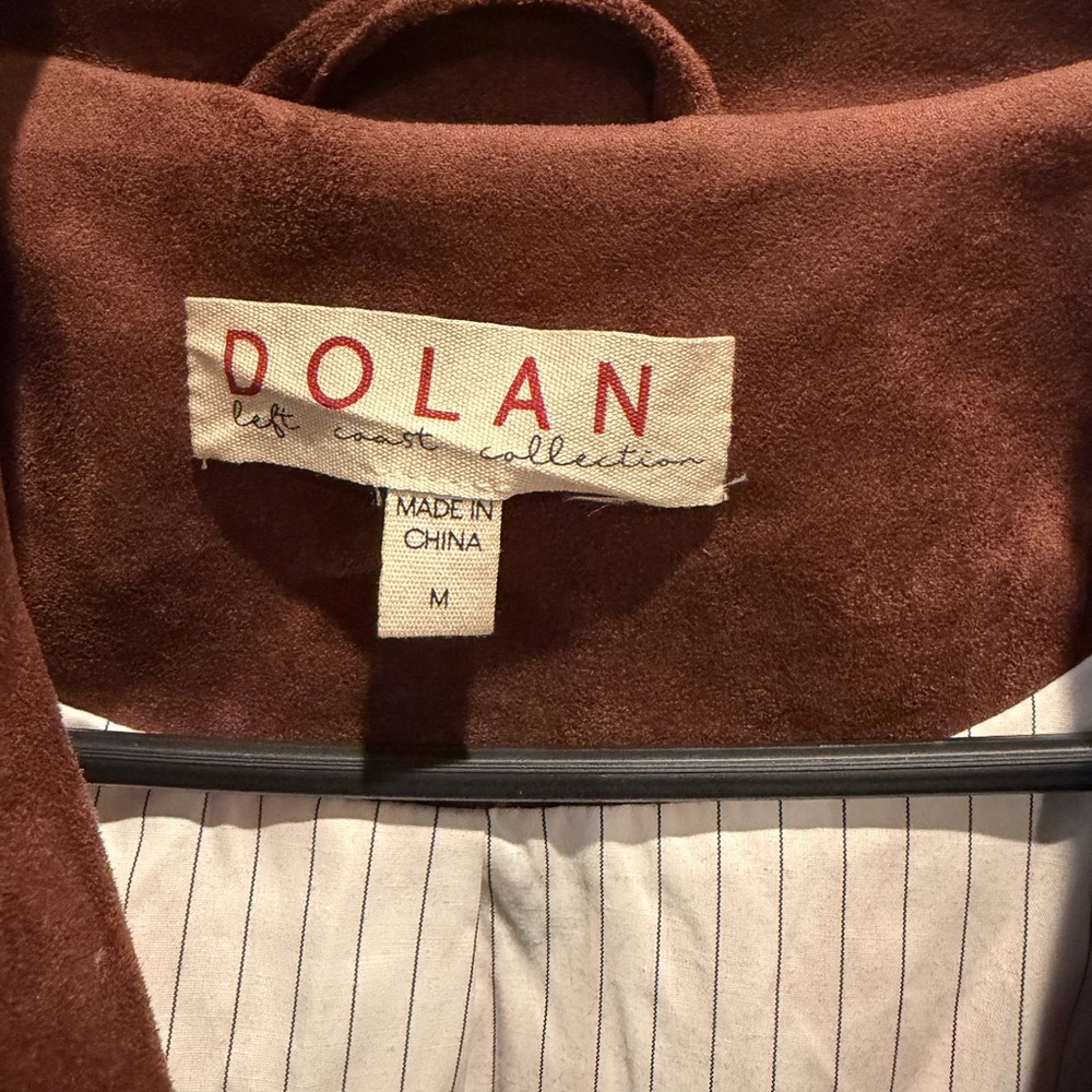 DOLAN Faux-Suede Boyfriend Blazer Size M - Picture 8 of 12
